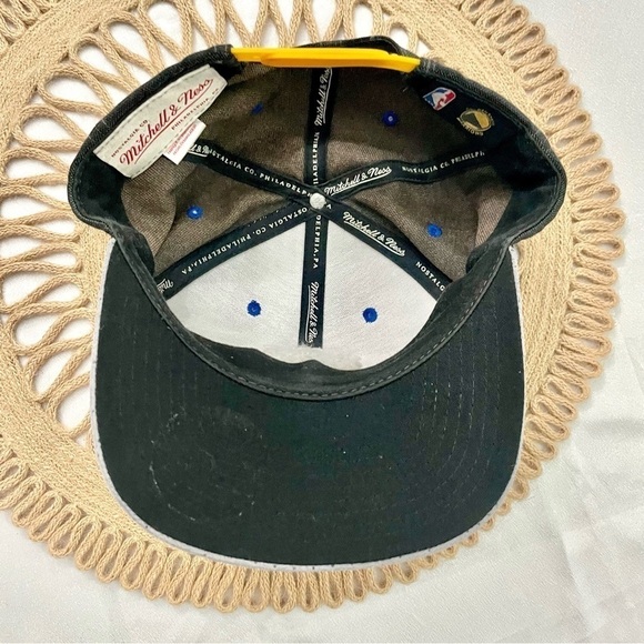 Mitchell & Ness Golden State Warrior Black and Grey Hat - Picture 2 of 7